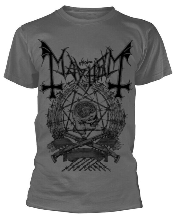 MAYHEM - Barbed Wire - Metal Old Skull