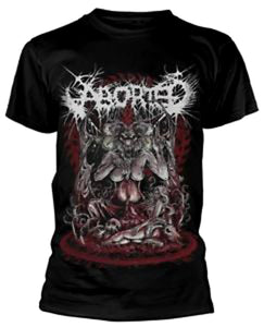 ABORTED - Baphomet Camiseta - Metal Old Skull
