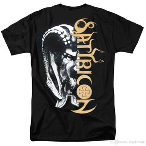Satyricon - Now...Diabolical Camiseta - Metal Old Skull