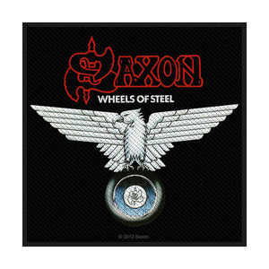 SAXON- Wheels of Steel Parche - Metal Old Skull