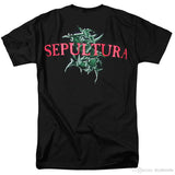 Sepultura - Chaos A.D. Camiseta - Metal Old Skull
