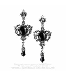 Seraph of Darkness Pendientes - Metal Old Skull