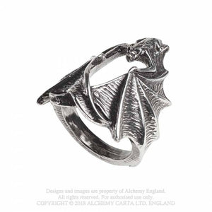 Stealth Ring - Anillo - Metal Old Skull