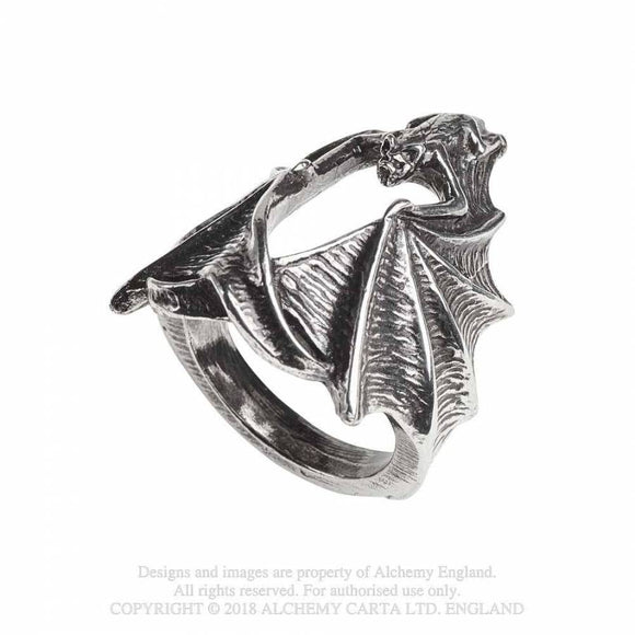 Stealth Ring - Anillo - Metal Old Skull