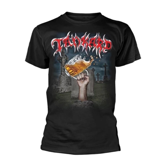 TANKARD- Die with a Beer - Metal Old Skull