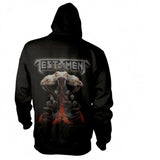 TESTAMENT - Brotherhood Zip Hoodie - Metal Old Skull