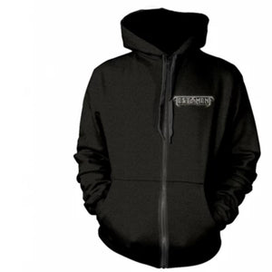 TESTAMENT - Brotherhood Zip Hoodie - Metal Old Skull