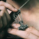 Thor Dagger - Alchemy Gothic Colgante - Metal Old Skull