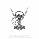 Thor Dagger - Alchemy Gothic Colgante - Metal Old Skull