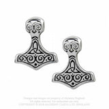 Thor Hammer Studs - Alchemy Gothic - Metal Old Skull