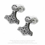 Thor Hammer Studs - Alchemy Gothic - Metal Old Skull