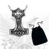 TYR HAMMER Colgante - Metal Old Skull