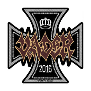 VADER - Iron Cross Logo Parche - Metal Old Skull