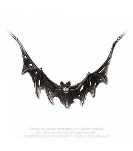 Villa Diodati Necklace - Gargantilla - Metal Old Skull