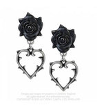 Wounded Love Pendientes - Metal Old Skull