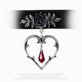 Wounded Love Necklace - Gargantilla - Metal Old Skull